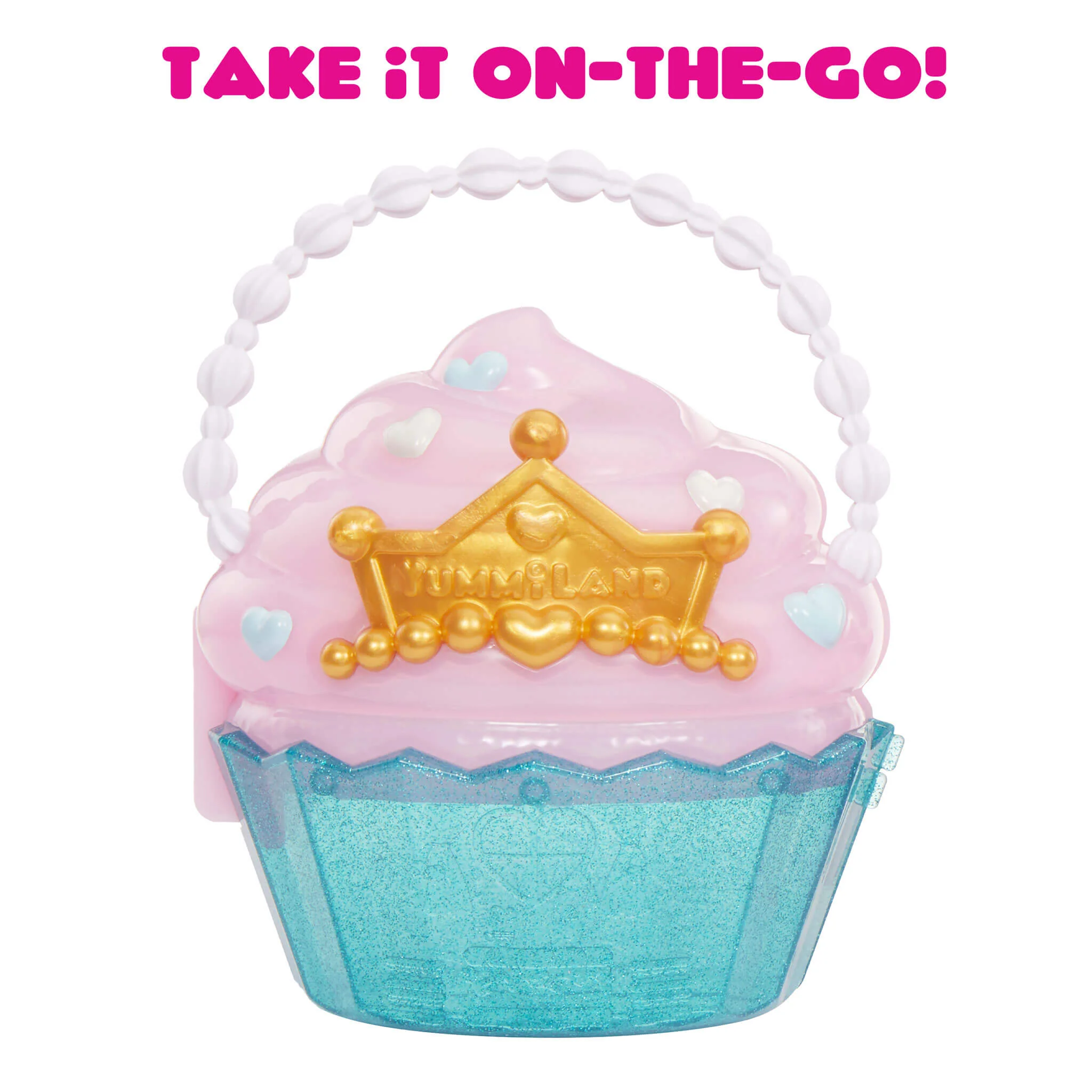 Yummiland Beauty Bag Playset + Lip Gloss Doll - Cupcake Bag with Exclusive Callie Birthday Cake Doll - Image 6