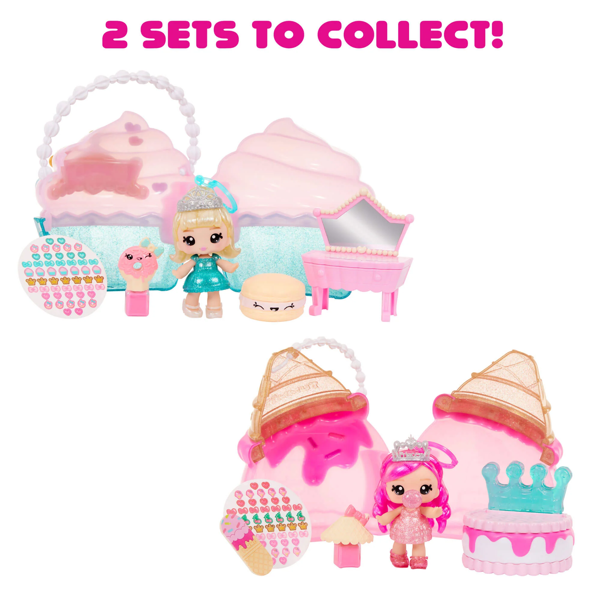 Yummiland Beauty Bag Playset + Lip Gloss Doll - Cupcake Bag with Exclusive Callie Birthday Cake Doll - Image 8