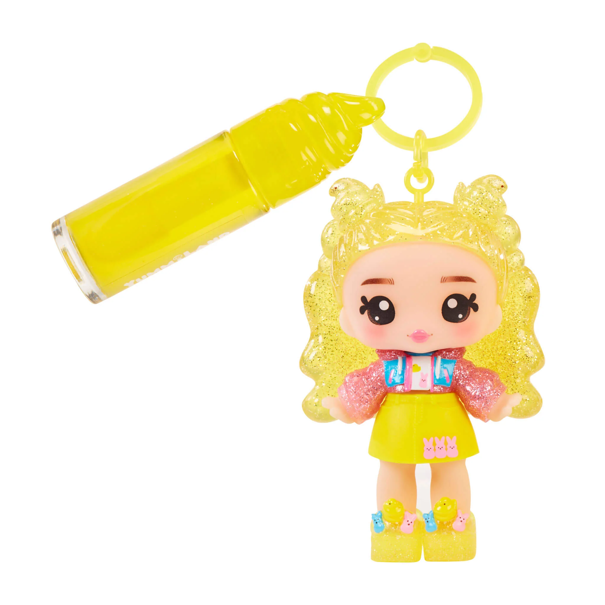 Yummiland x PEEPS® Lip Gloss Doll – Goldie Mallows - Image 4