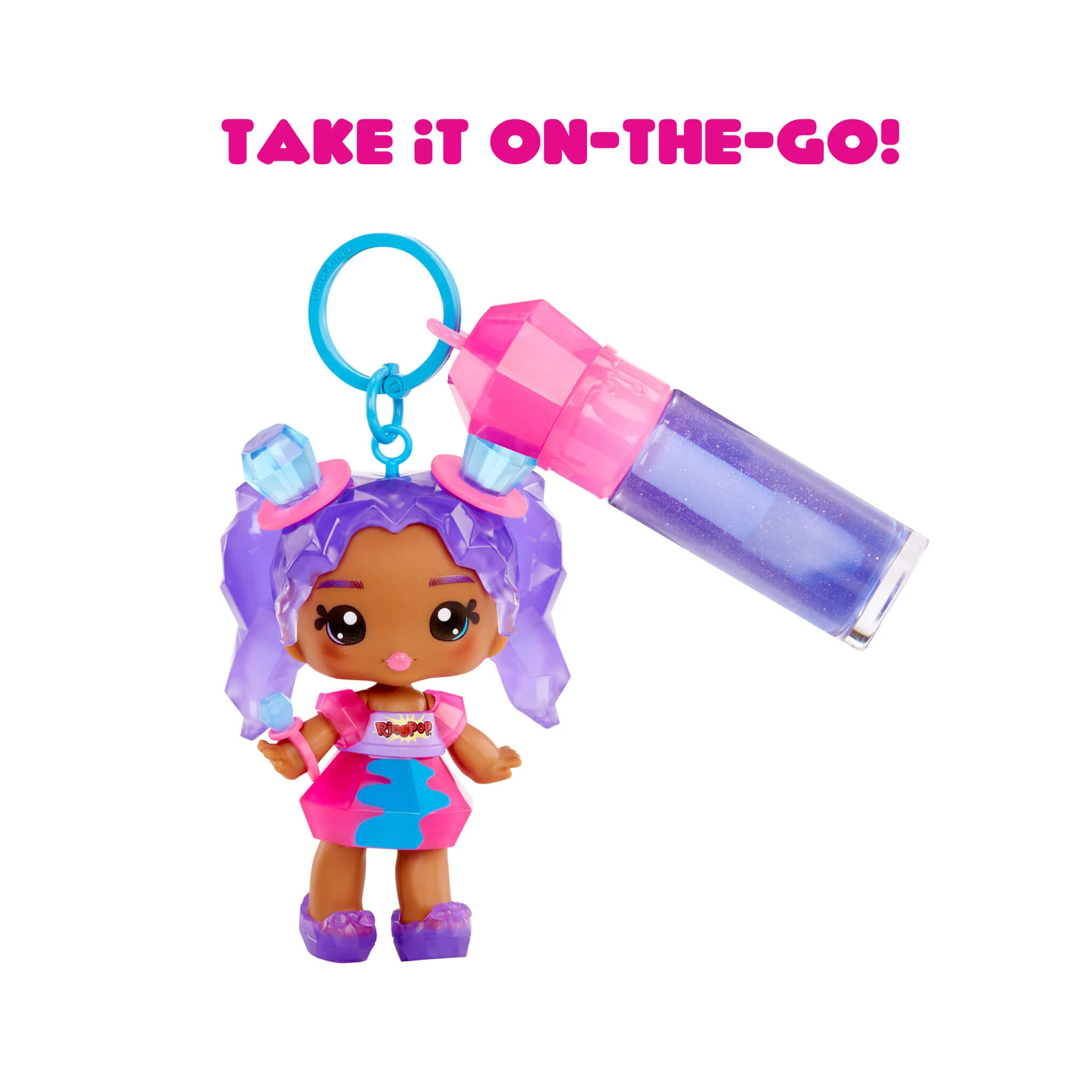 Yummiland x Licensed Sweets Lip Gloss Doll: RING POP - Image 4