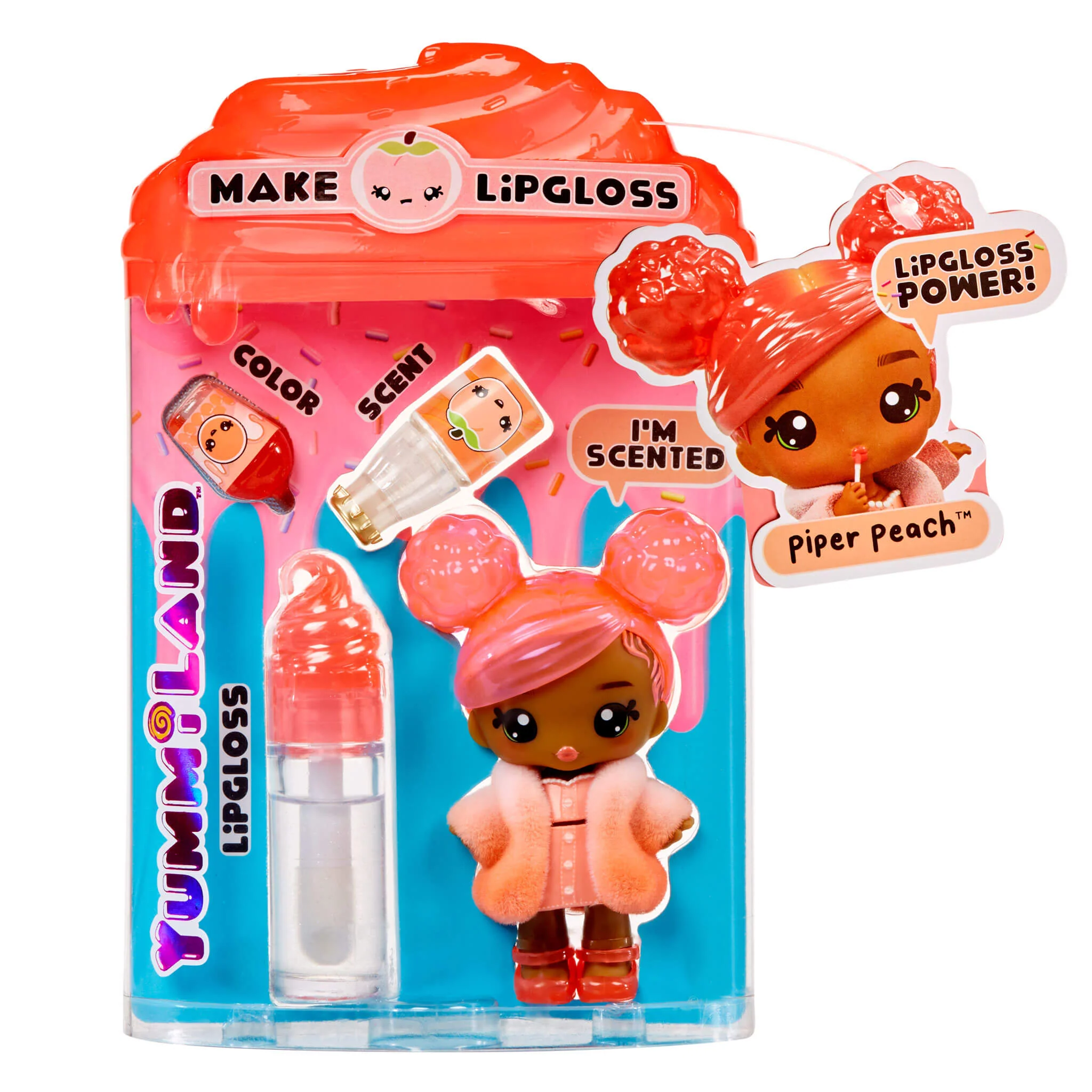Yummiland Lipgloss Doll -  Piper Peach - Image 5