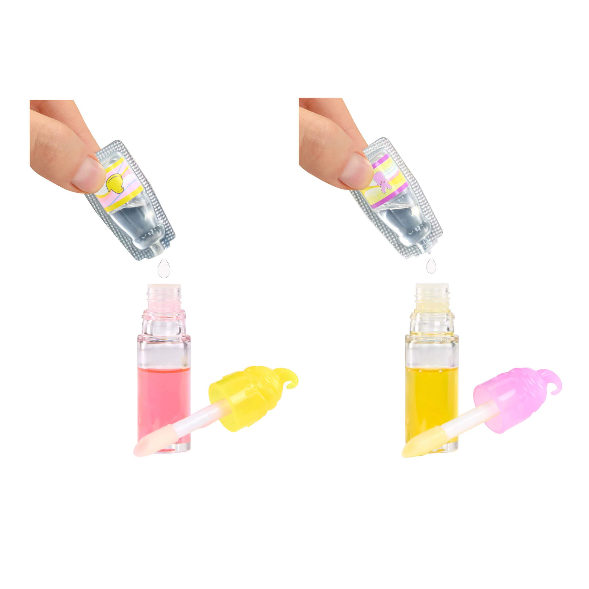 Yummiland x PEEPS® Lip Gloss Doll Set of 2- Molly Mallows & Michelle Mallows - Image 2
